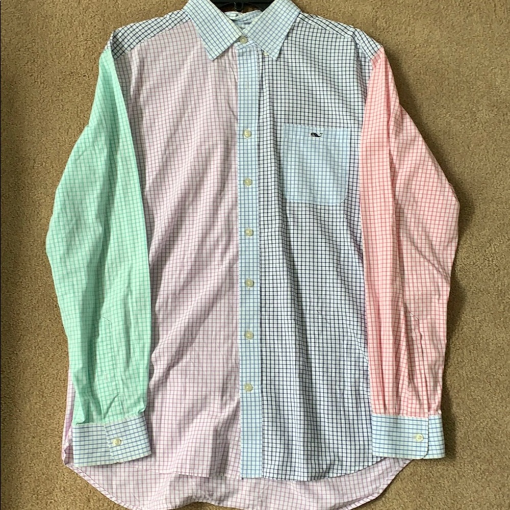 Vineyard Vines multicolor slim fit Tucker shirt